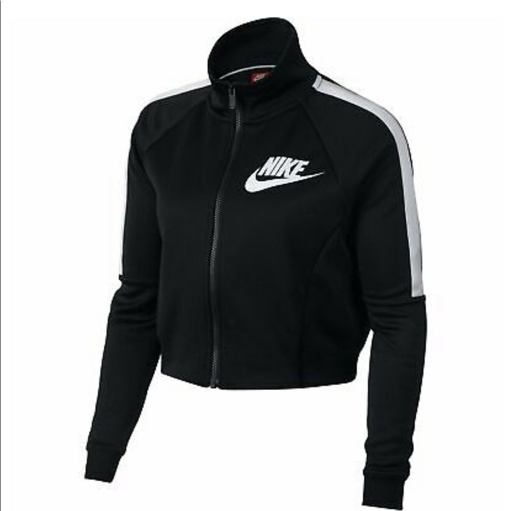 New - Nike Women’s Crop Sportswear Track Jacket L